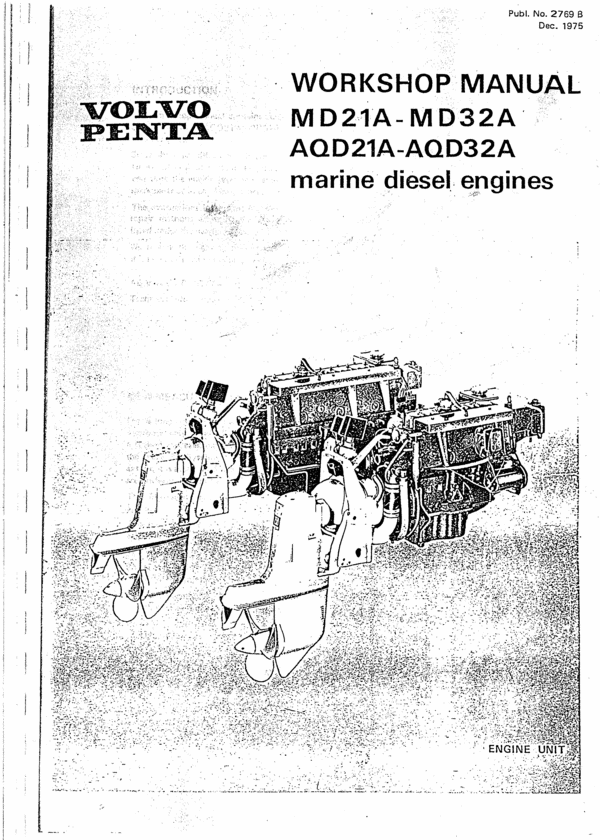 Product picture Volvo Penta MD21A - MD32A  -AQD21A - AQD32A